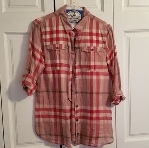 Burberry Brit Long Sleeve Button Down Small